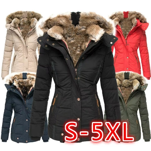 Goodie Oasis Stijlvolle Warme Winterjas voor Dames