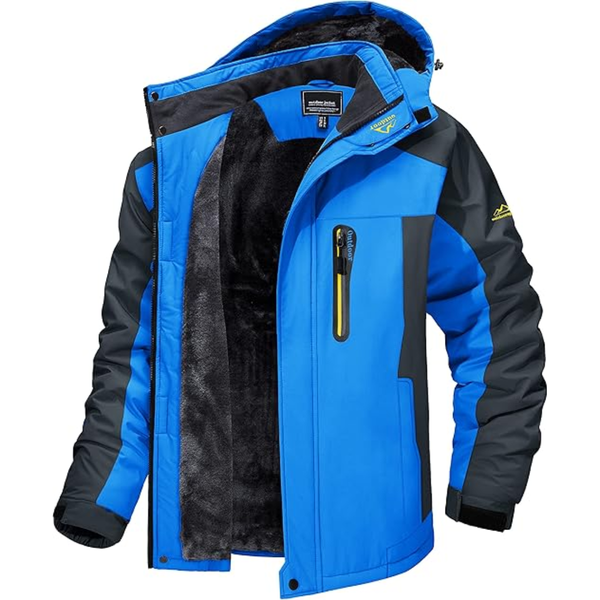 Goodie Oasis Comfortabel fleece winterjas voor heren